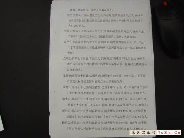 中华涂姓宗亲网